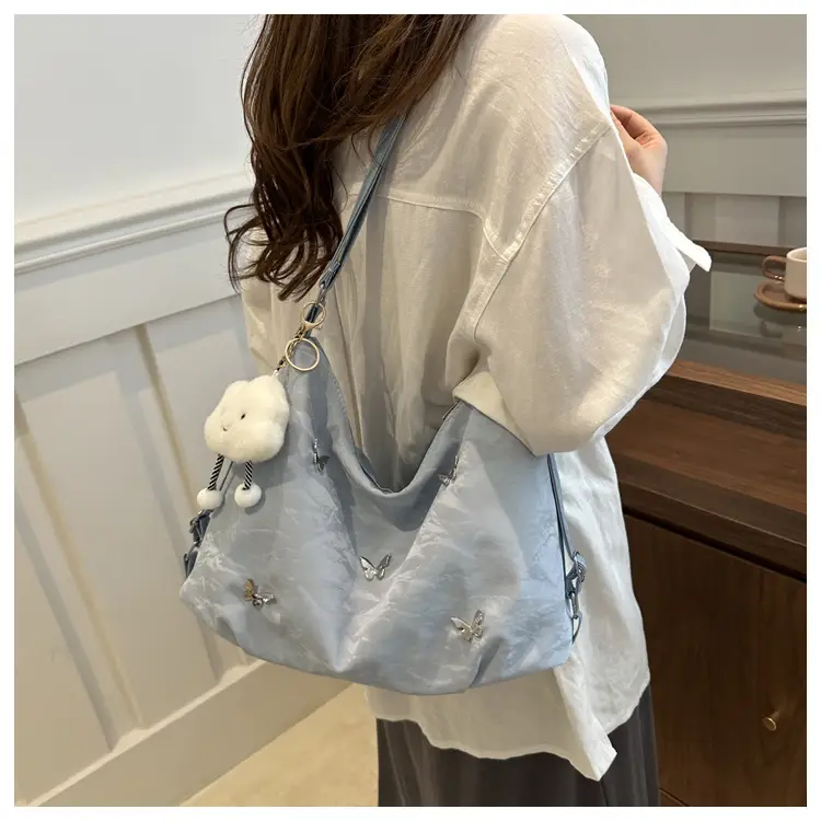 Grey Cute Cloud Crossbody Bag for Women — feature 26