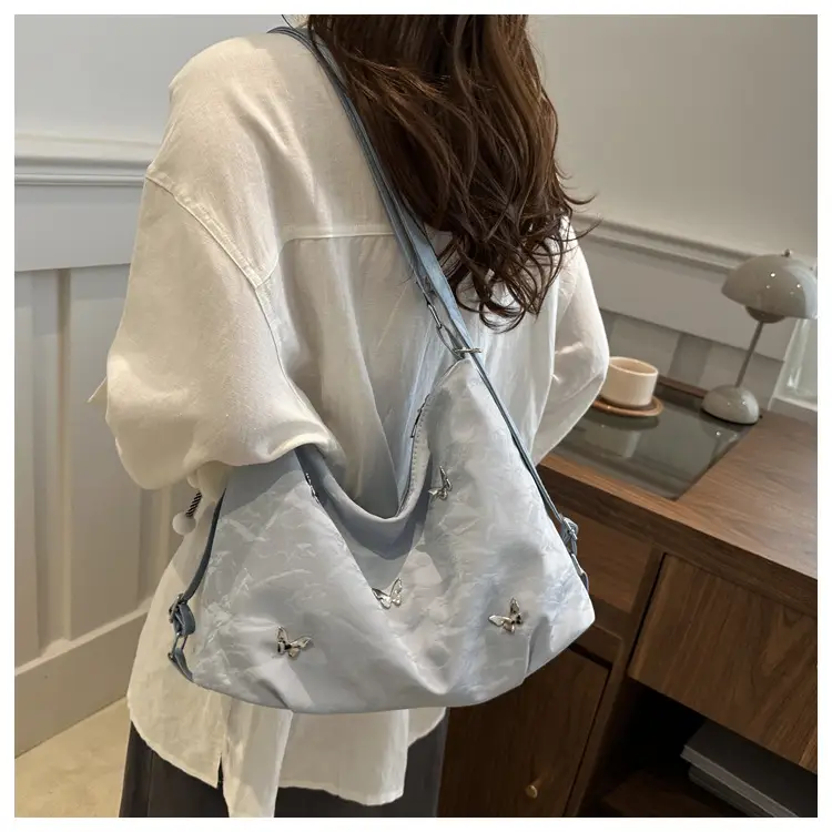 Grey Cute Cloud Crossbody Bag for Women — feature 27