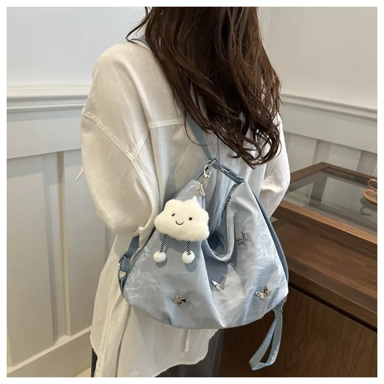 Grey Cute Cloud Crossbody Bag for Women — feature 29