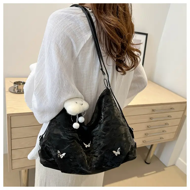 Grey Cute Cloud Crossbody Bag for Women — feature 36
