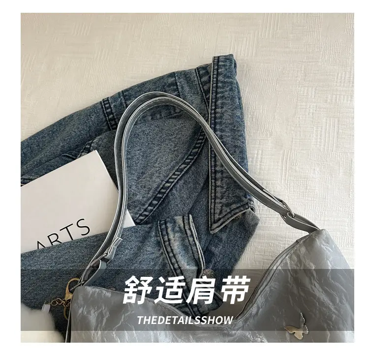 Grey Cute Cloud Crossbody Bag for Women — feature 6