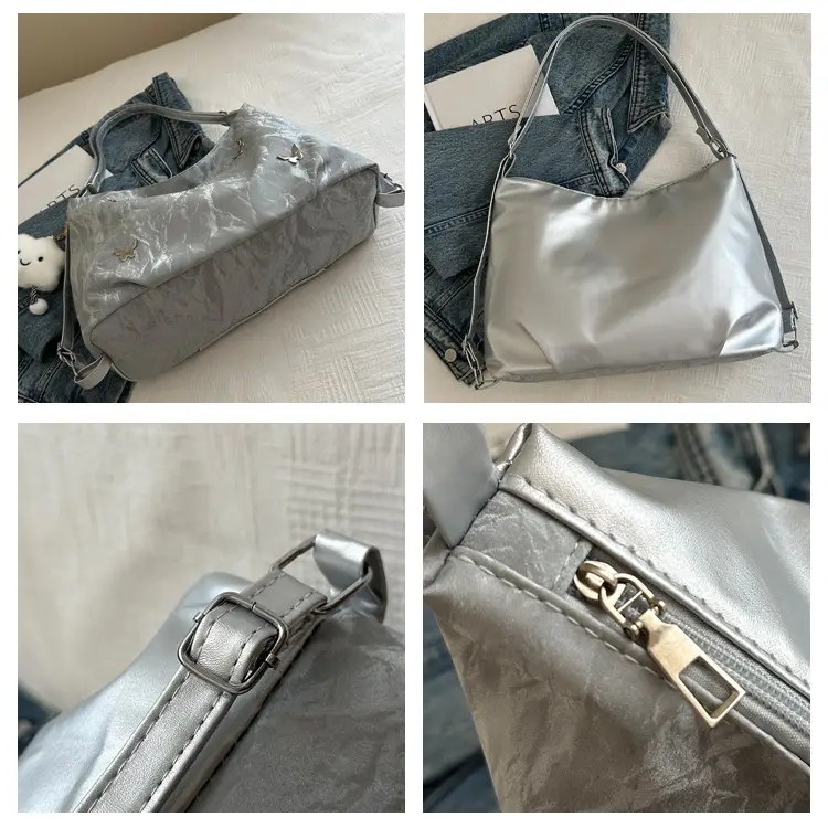 Grey Cute Cloud Crossbody Bag for Women — feature 9