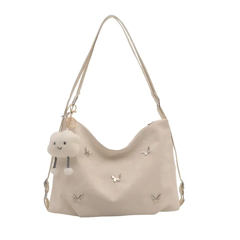 Grey Cute Cloud Crossbody Bag for Women