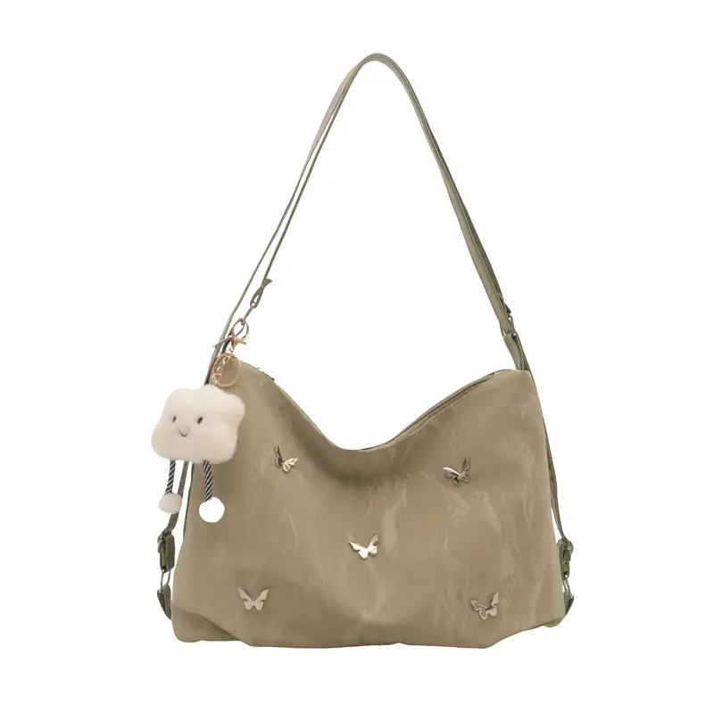 Grey Cute Cloud Crossbody Bag for Women