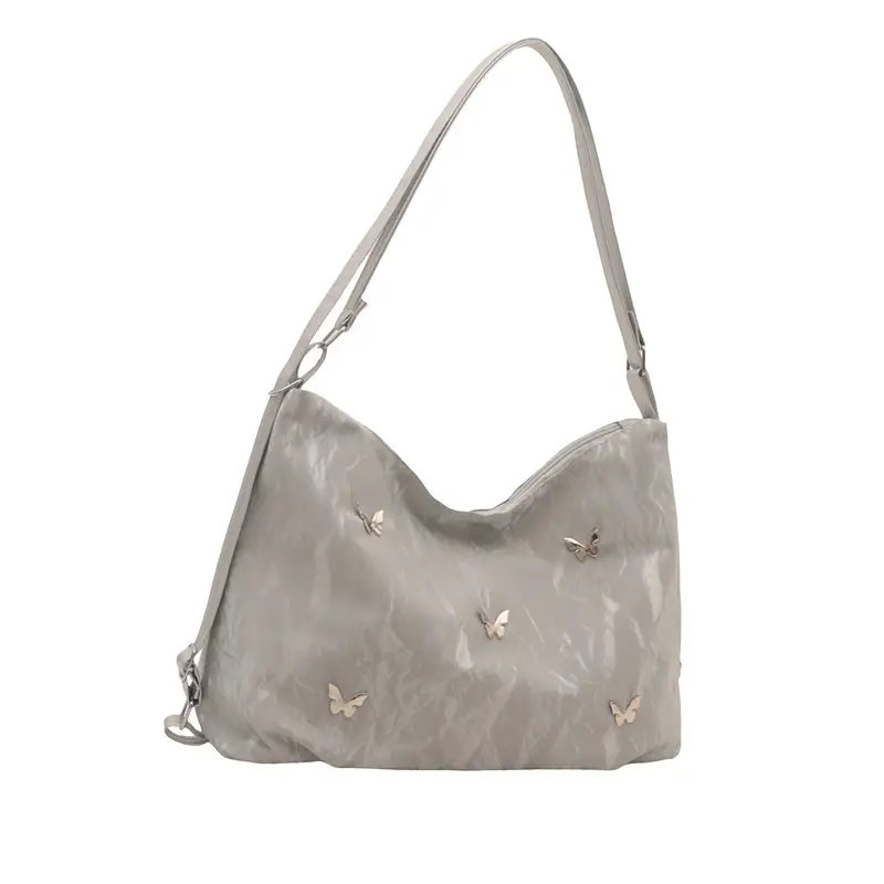 Grey Cute Cloud Crossbody Bag for Women
