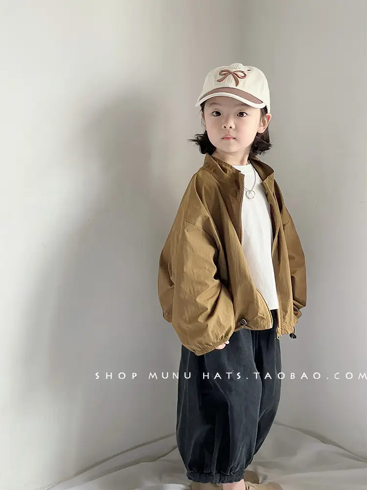 Kids Baseball Cap with Bow Korean Style Sunscreen Cap — feature 14