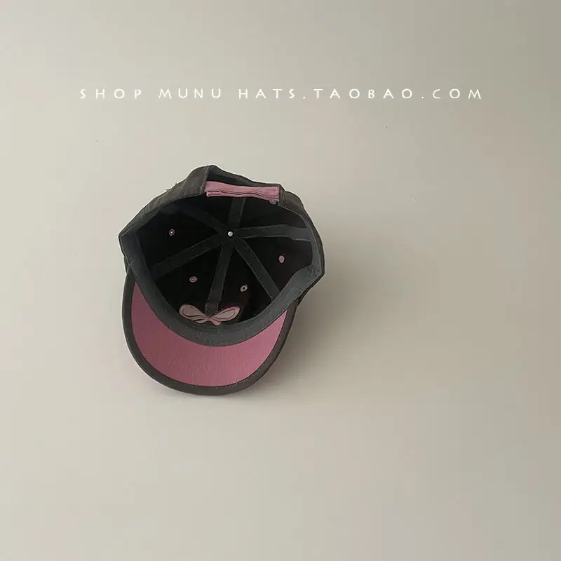 Kids Baseball Cap with Bow Korean Style Sunscreen Cap — feature 19