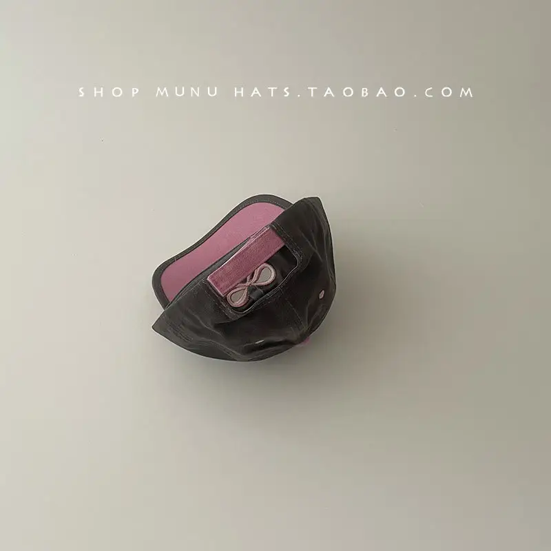 Kids Baseball Cap with Bow Korean Style Sunscreen Cap — feature 20