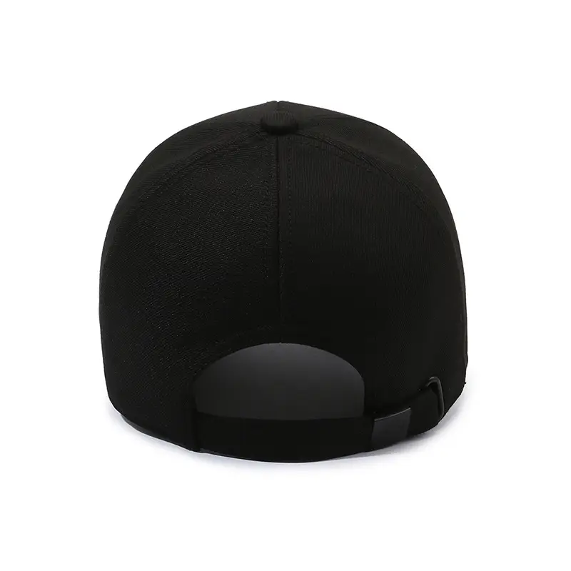 Men's Black Baseball Cap Sunshade Spring Autumn - Image 7