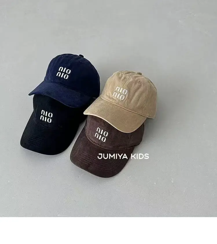 Kids Baseball Caps South Korea Jumiya Kids Navy Beige Brown — feature 2