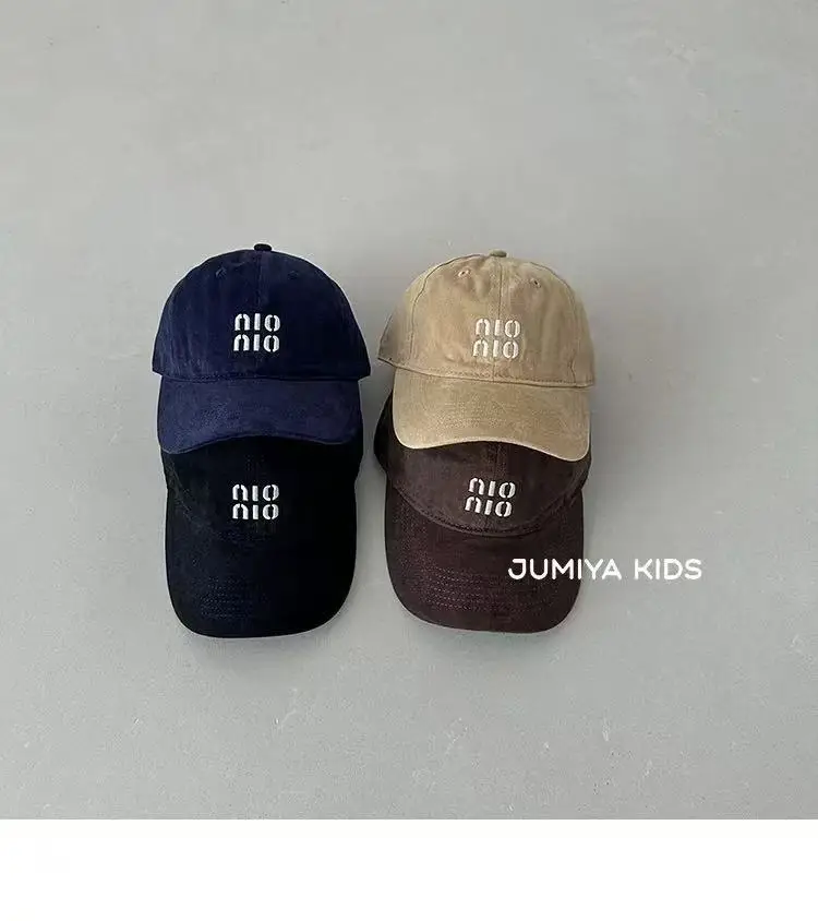 Kids Baseball Caps South Korea Jumiya Kids Navy Beige Brown — feature 4
