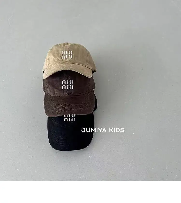 Kids Baseball Caps South Korea Jumiya Kids Navy Beige Brown — feature 8