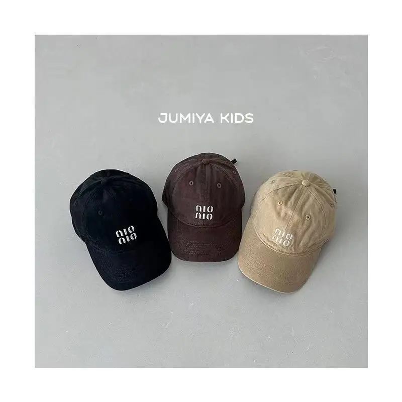 Kids Baseball Caps South Korea Jumiya Kids Navy Beige Brown — feature 9
