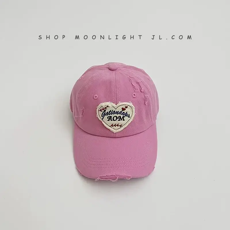 Blue Heart Mom Cap for Girls Boys 12 Colors — feature 15