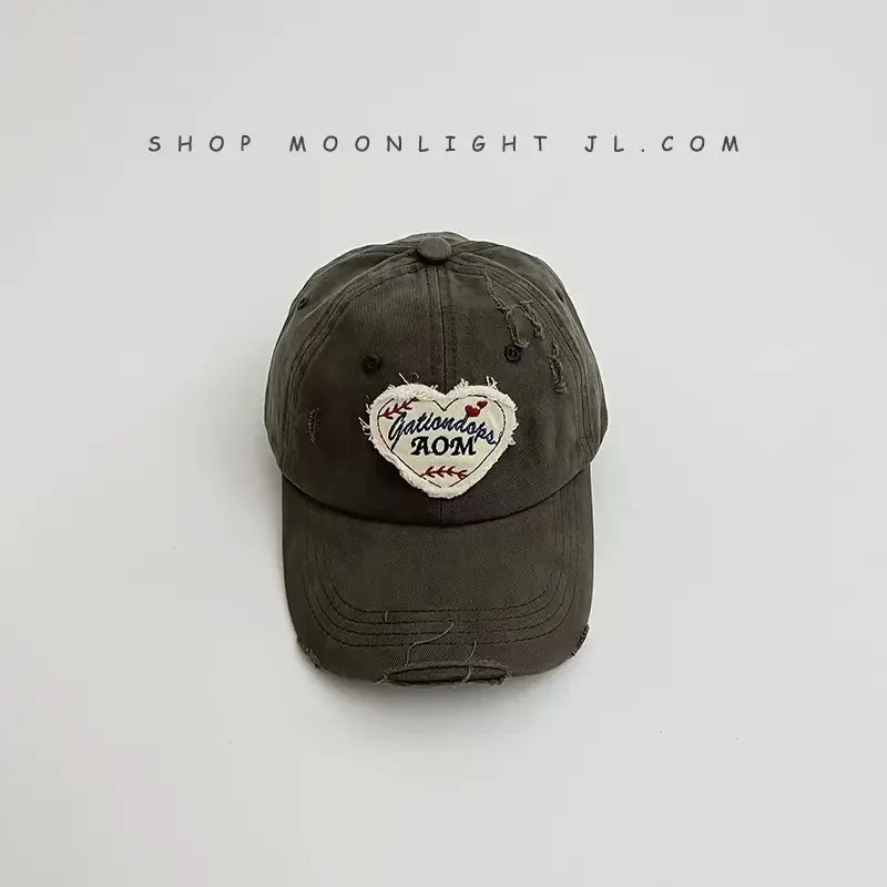 Blue Heart Mom Cap for Girls Boys 12 Colors — feature 17