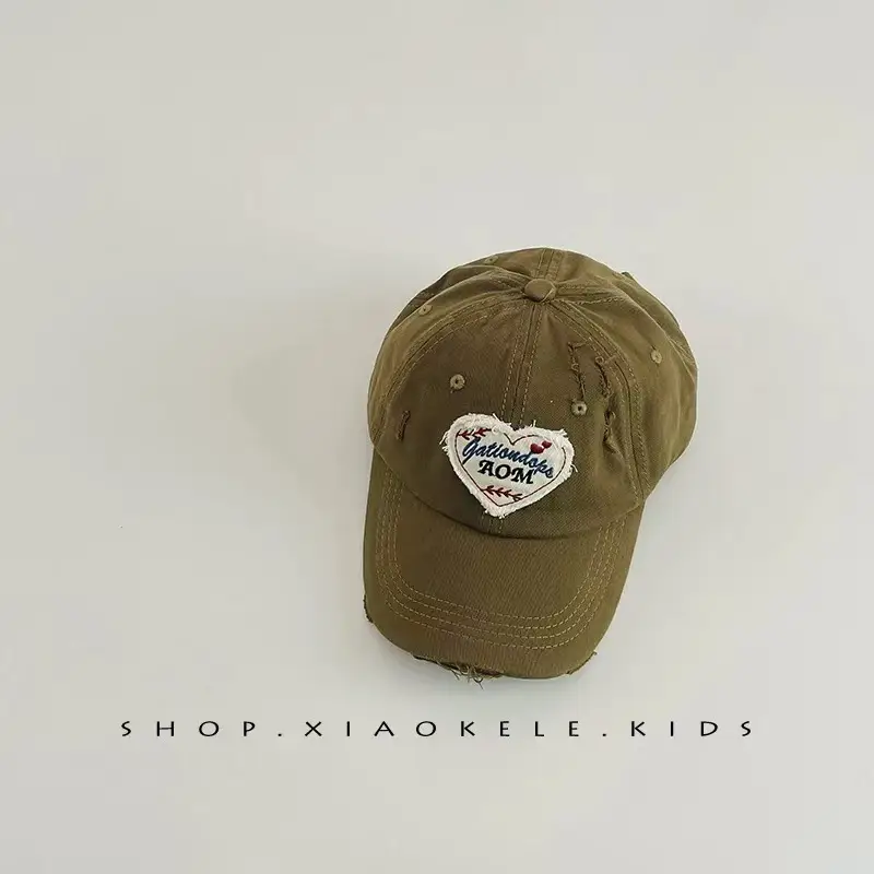 Blue Heart Mom Cap for Girls Boys 12 Colors — feature 24