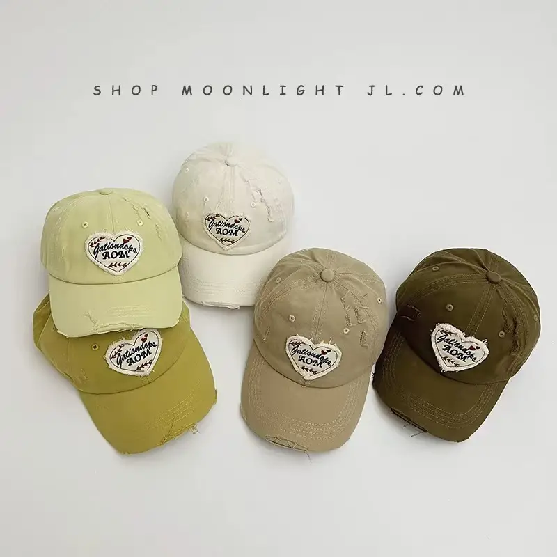 Blue Heart Mom Cap for Girls Boys 12 Colors — feature 26