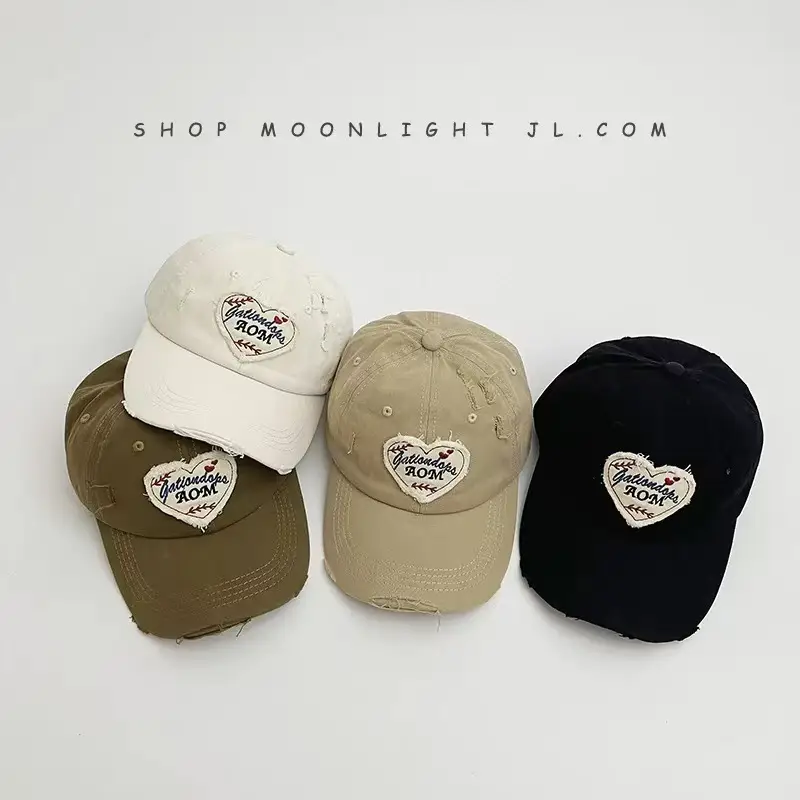 Blue Heart Mom Cap for Girls Boys 12 Colors — feature 27