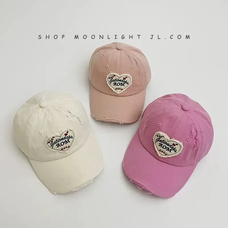 Blue Heart Mom Cap for Girls Boys 12 Colors — feature 5