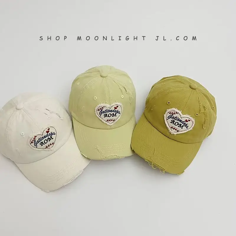 Blue Heart Mom Cap for Girls Boys 12 Colors — feature 7