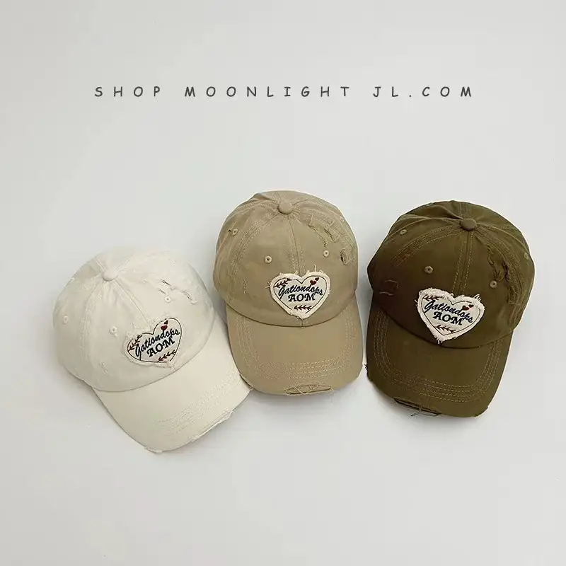 Blue Heart Mom Cap for Girls Boys 12 Colors — feature 8