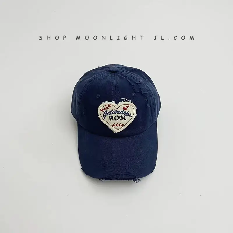 Blue Heart Mom Cap for Girls Boys 12 Colors - Image 7