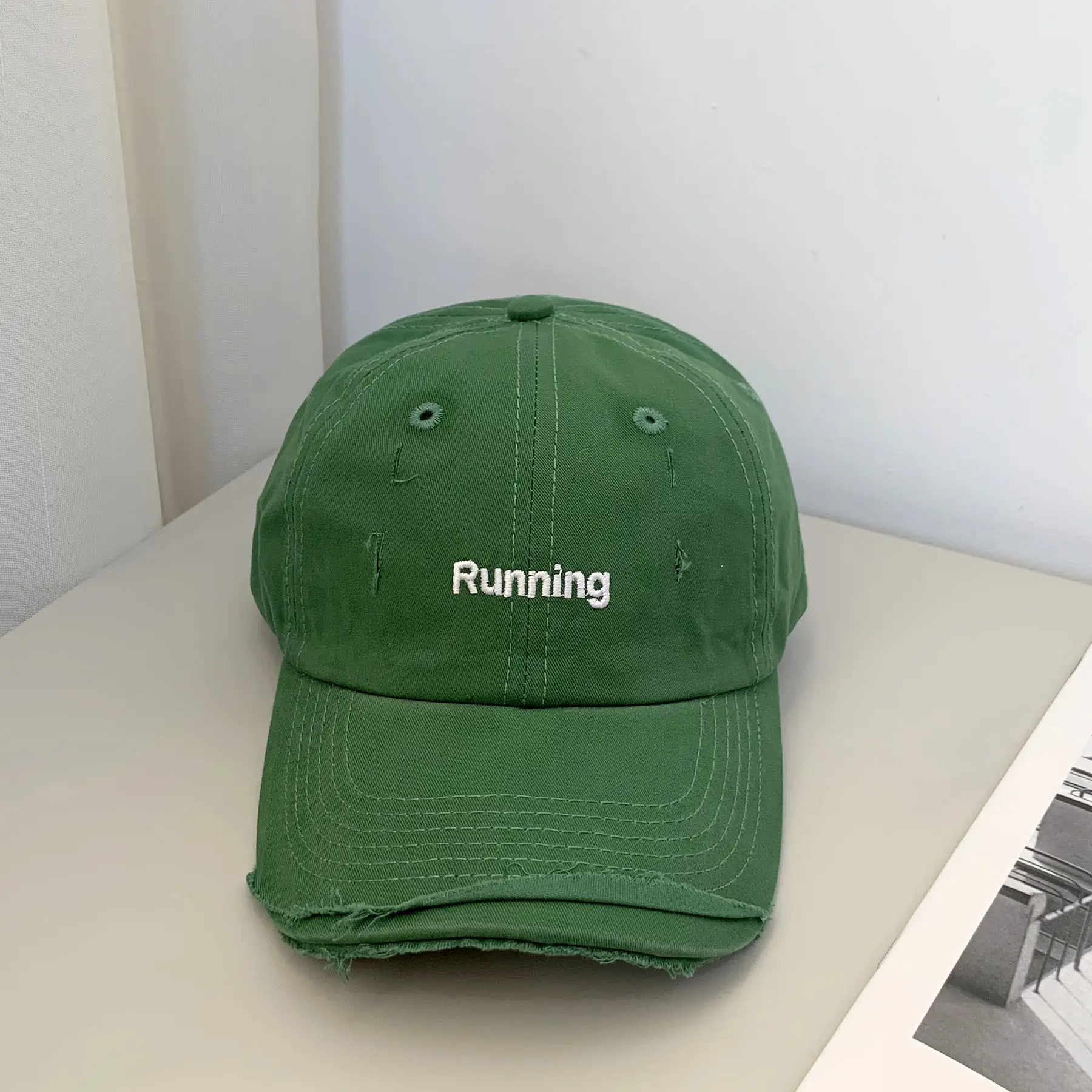 Kids Running Cap Grey 1-3Y - Image 12