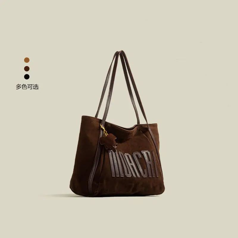 Matte Leather Shoulder Bag Women 2026 Retro Style