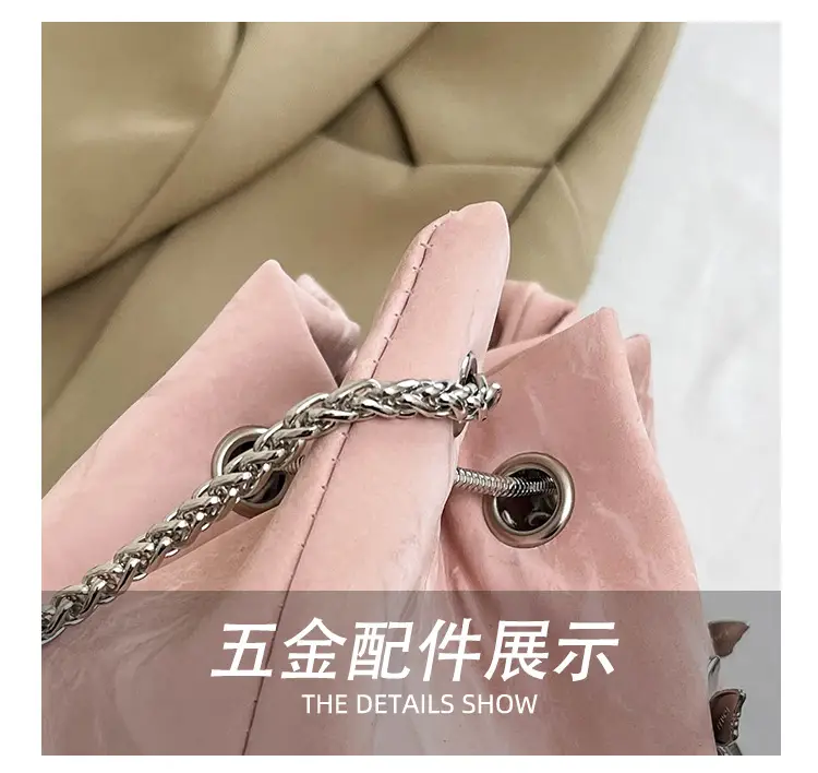 Black Butterfly Chain Bucket Bag for Women — feature 5