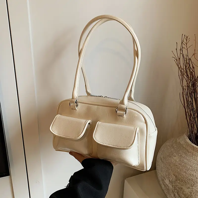 Silver Hot Retro Shoulder Bag Women's New Fashion - Image 8