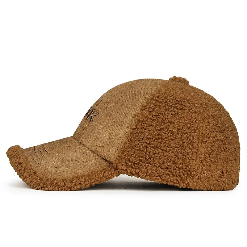 Pink Feather Cap Warm Wool Cap All Season