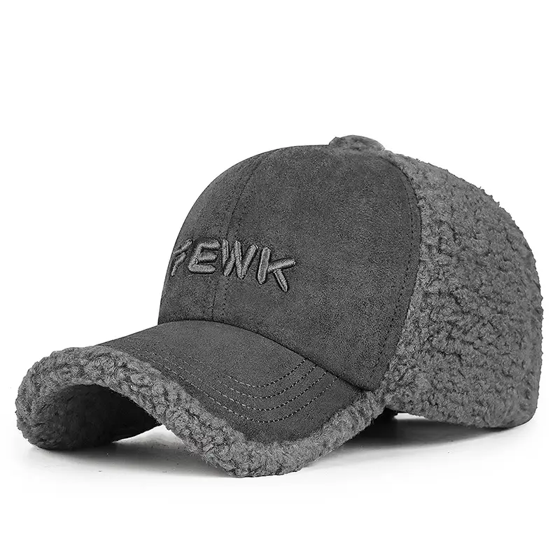 Pink Feather Cap Warm Wool Cap All Season