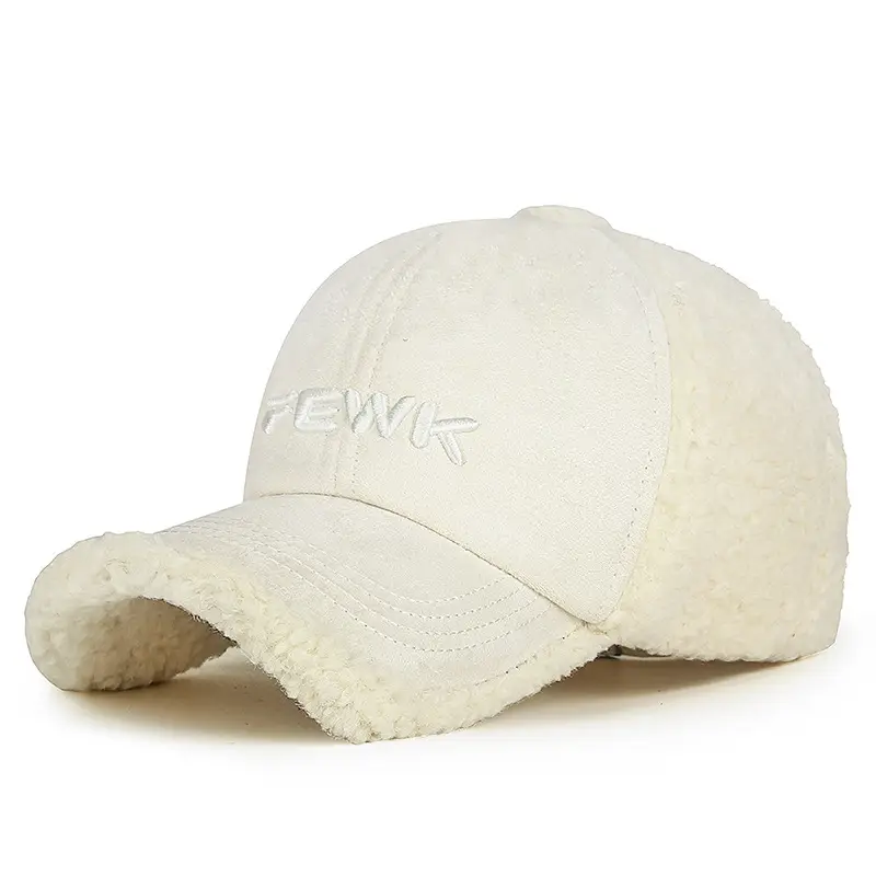 Pink Feather Cap Warm Wool Cap All Season
