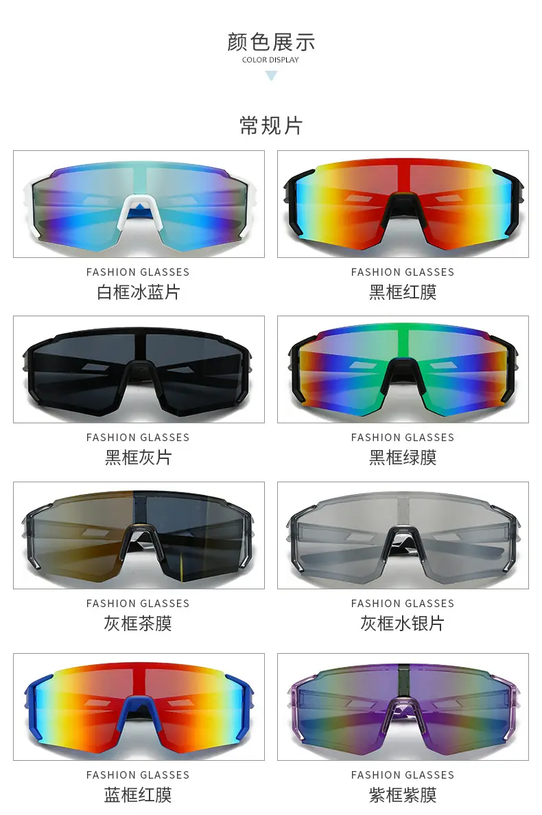 European Ski Glasses Large Frame One-Piece Lens β feature 7