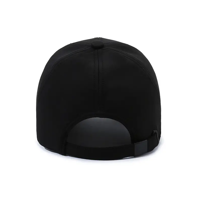 Men's Black Korean Baseball Cap Middle-aged Outdoor Sunshade Cap - Image 7