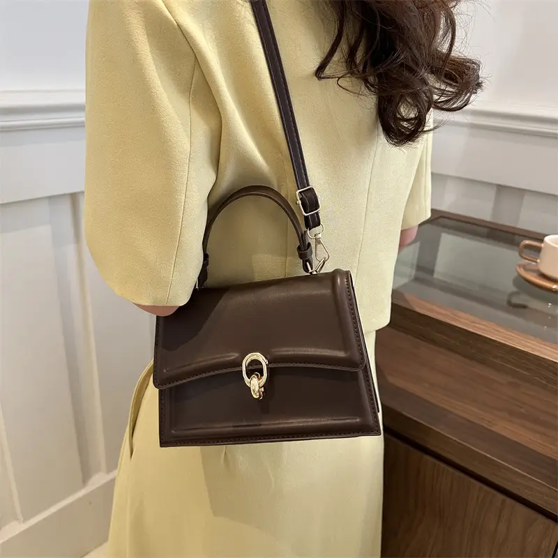 White Vintage High-end Shoulder Crossbody Bag Women 2024 - Image 7
