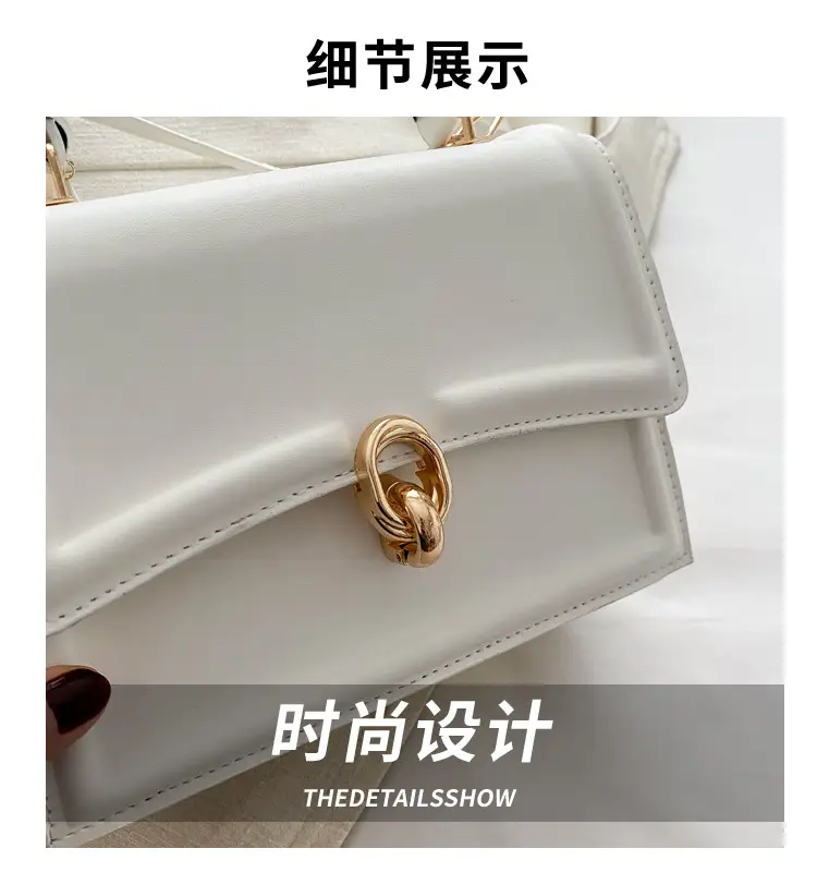 White Vintage High-end Shoulder Crossbody Bag Women 2024 β feature 3