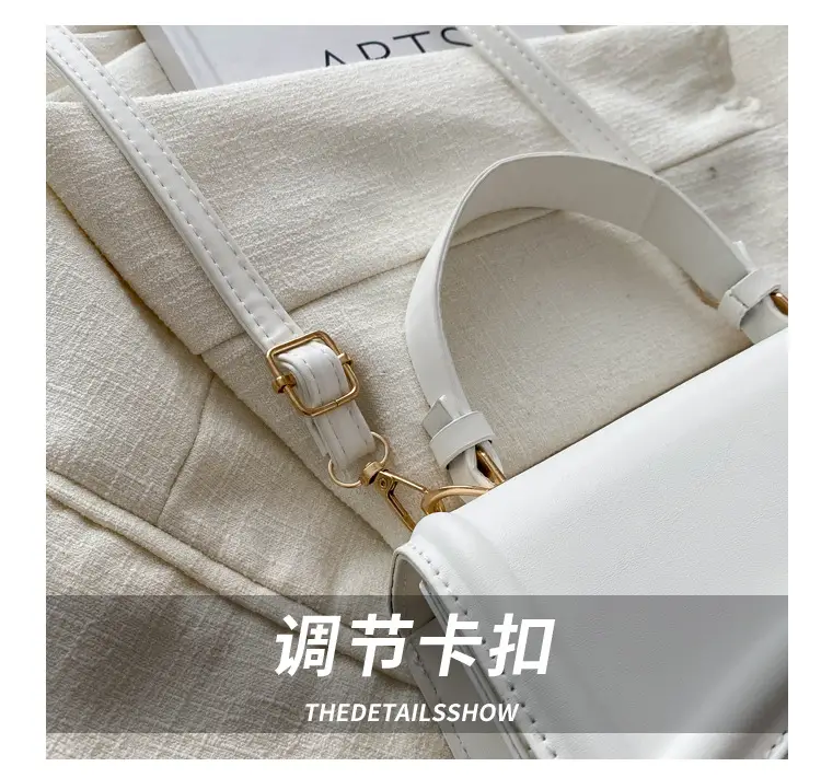 White Vintage High-end Shoulder Crossbody Bag Women 2024 β feature 4