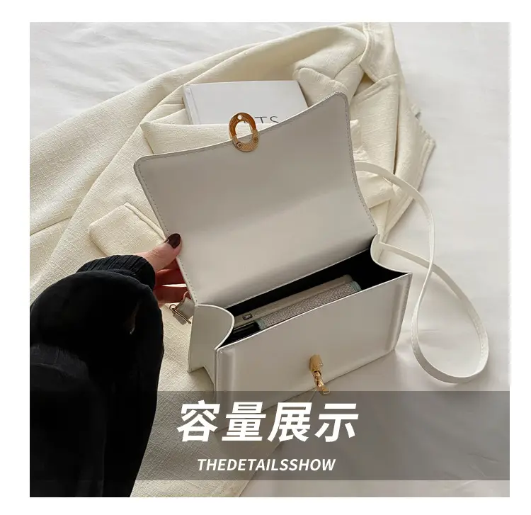 White Vintage High-end Shoulder Crossbody Bag Women 2024 β feature 6