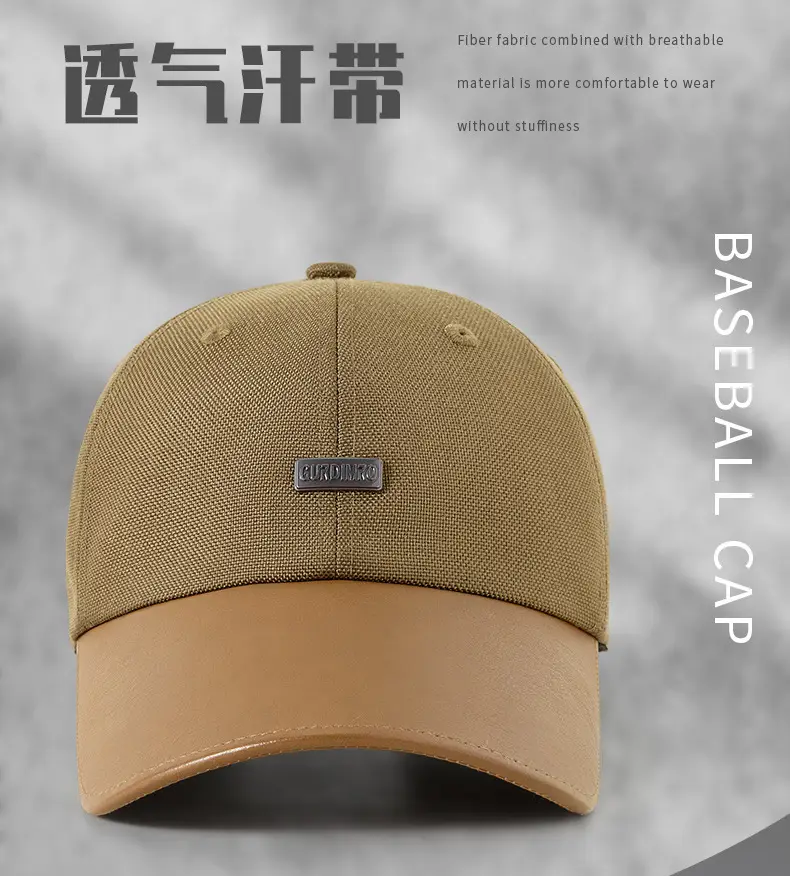 2025 New Autumn Retro Pu Peaked Hat Women's Literary Nostalgic Hat Personalized Niche British Style Baseball Cap Men — feature 13