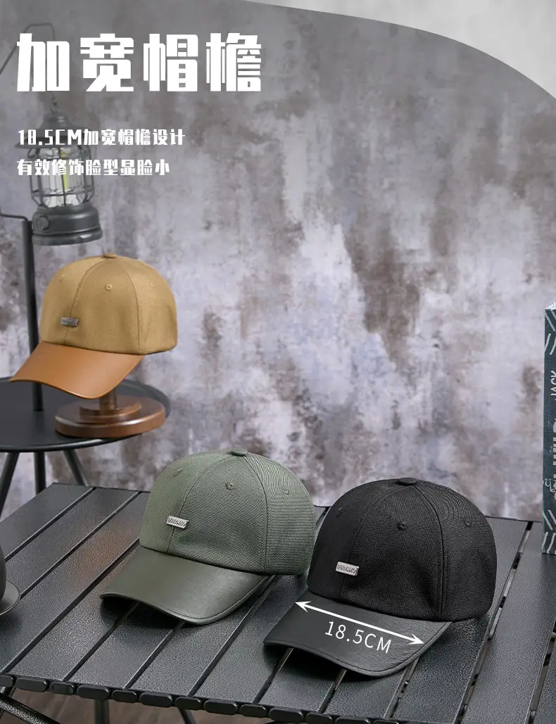 2025 New Autumn Retro Pu Peaked Hat Women's Literary Nostalgic Hat Personalized Niche British Style Baseball Cap Men — feature 17