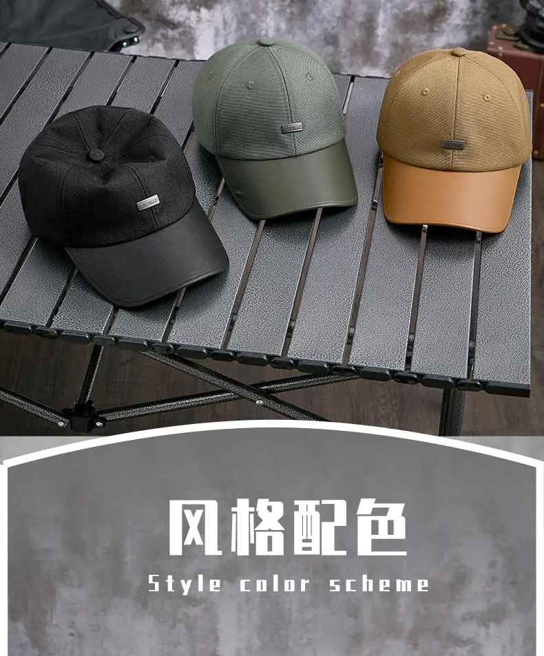 2025 New Autumn Retro Pu Peaked Hat Women's Literary Nostalgic Hat Personalized Niche British Style Baseball Cap Men — feature 20