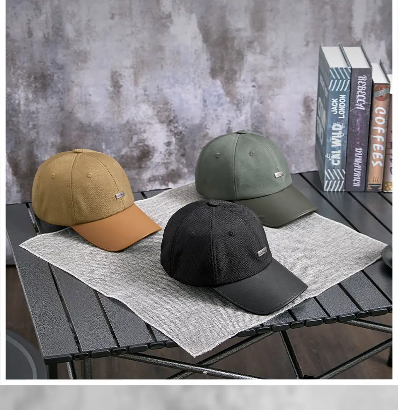 2025 New Autumn Retro Pu Peaked Hat Women's Literary Nostalgic Hat Personalized Niche British Style Baseball Cap Men — feature 21