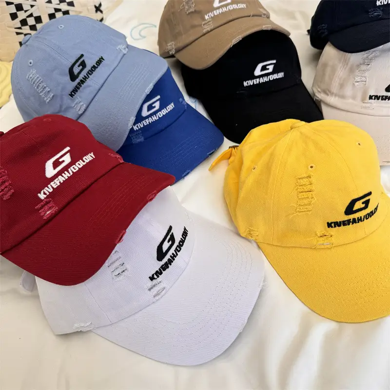 Men G-Branded Navy Baseball Cap with Embroidery - Image 11