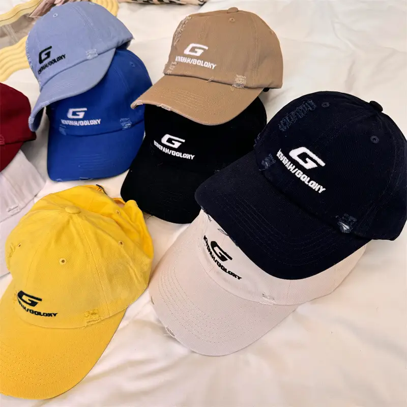 Men G-Branded Navy Baseball Cap with Embroidery - Image 12
