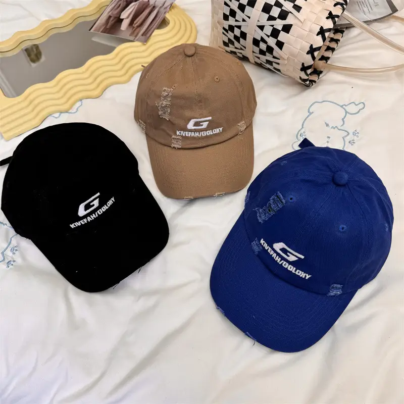 Men G-Branded Navy Baseball Cap with Embroidery - Image 13