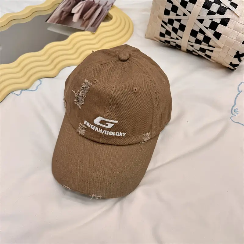 Men G-Branded Navy Baseball Cap with Embroidery - Image 2