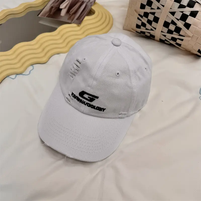 Men G-Branded Navy Baseball Cap with Embroidery - Image 3