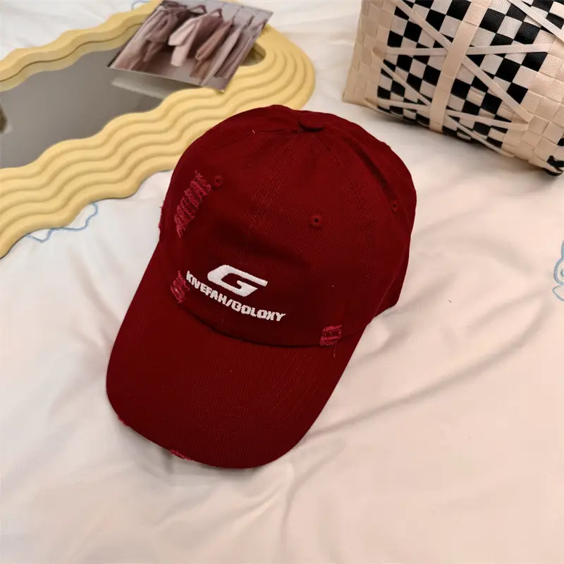 Men G-Branded Navy Baseball Cap with Embroidery - Image 4