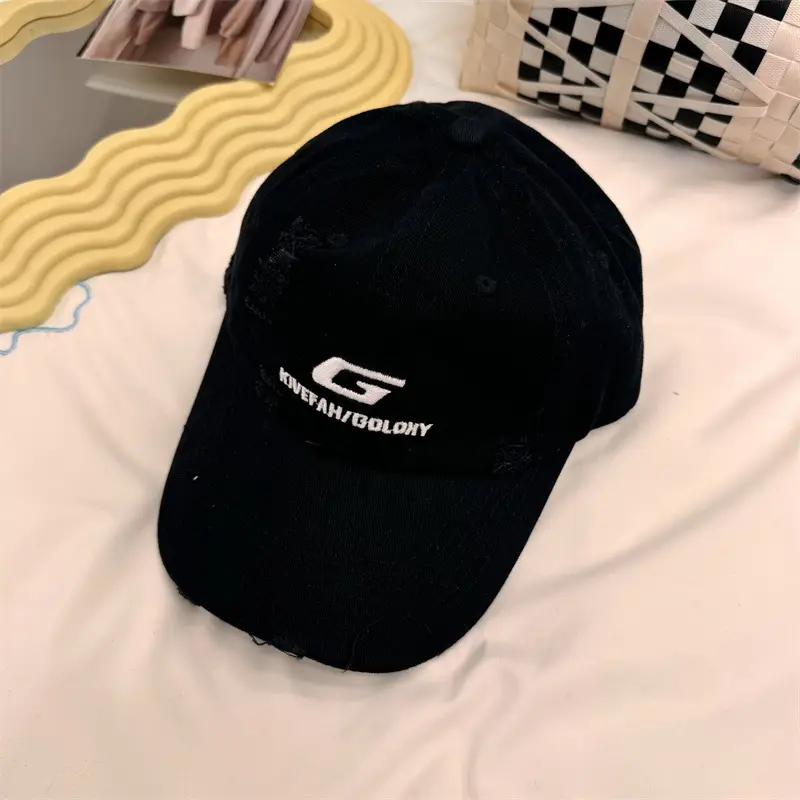 Men G-Branded Navy Baseball Cap with Embroidery - Image 8